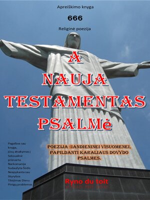 cover image of A Nauja Testamentas Psalmė